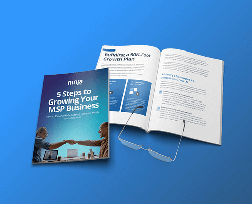 brochure: 5 Steps To Growing Your MSP Business