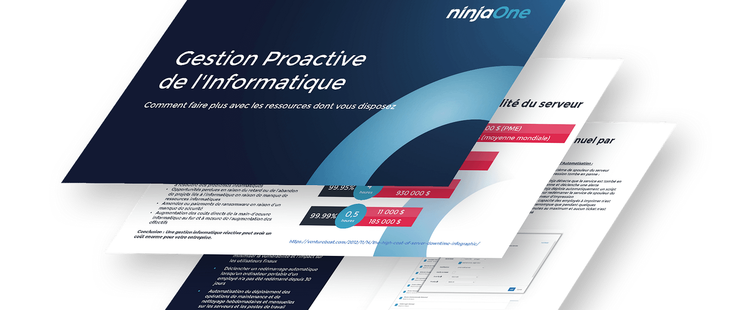Proactive IT Management Guide - FR perspective