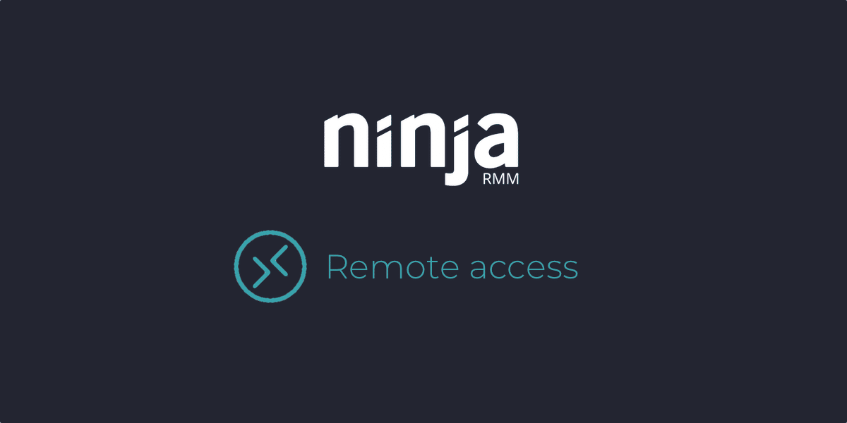 accès à distance sécurisé pour télétravail - NinjaOne