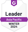G2 Leader in APAC - Winter 2024