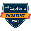 Capterra Shortlist 2023 badge