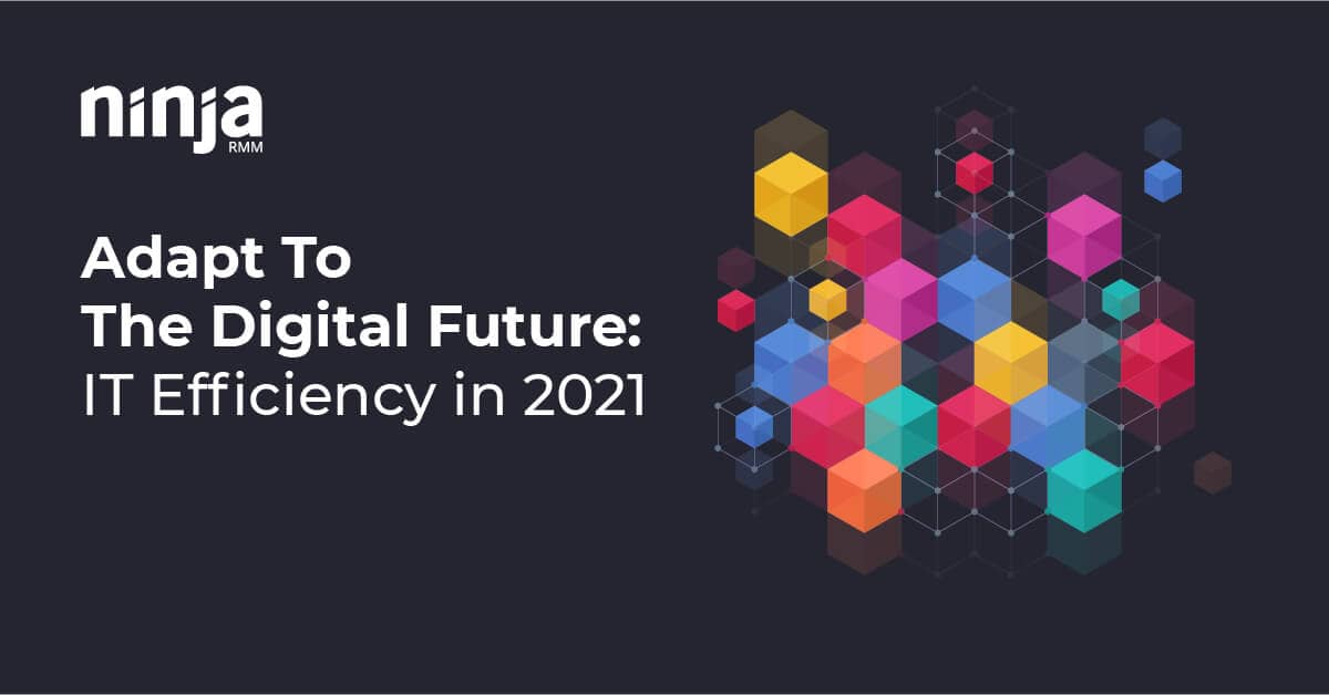 Adapt to the Digital Future: IT Efficiency in 2021