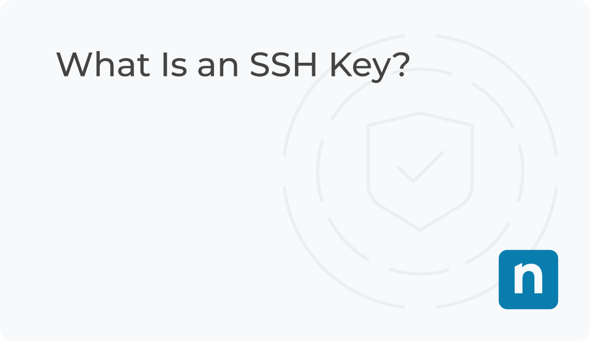 what is an SSH key blog banner image