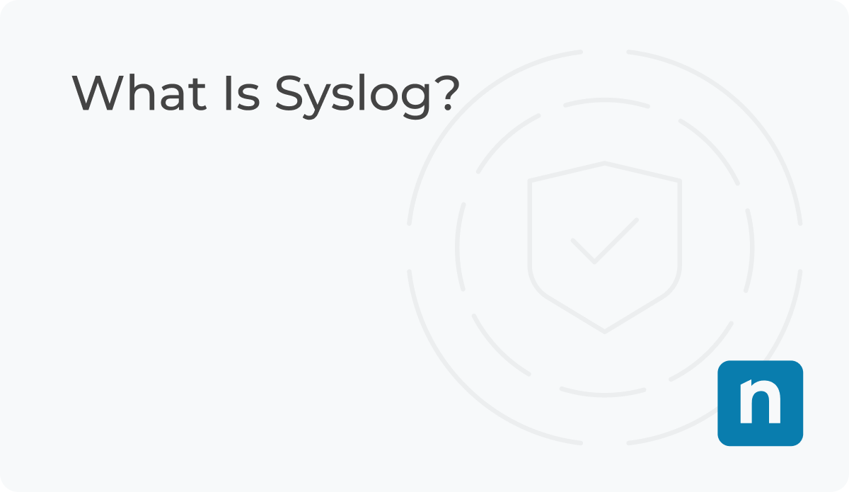 What Is Syslog blog banner image