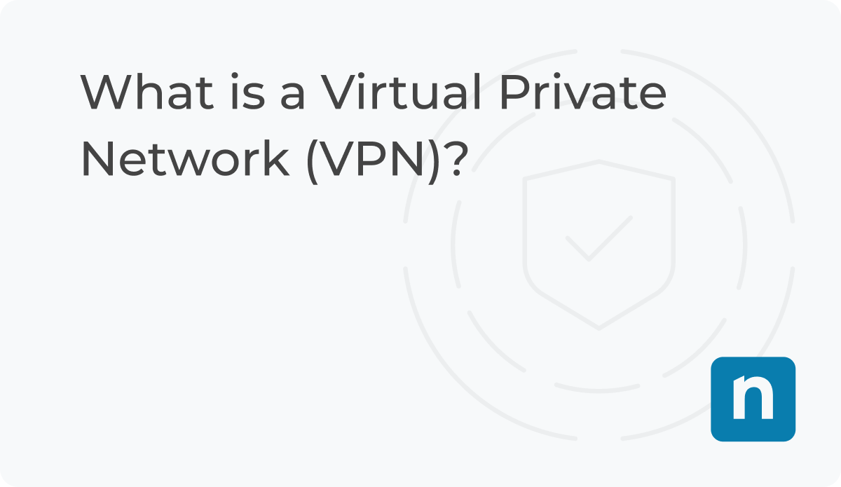 What is a Virtual Private Network (VPN) blog banner
