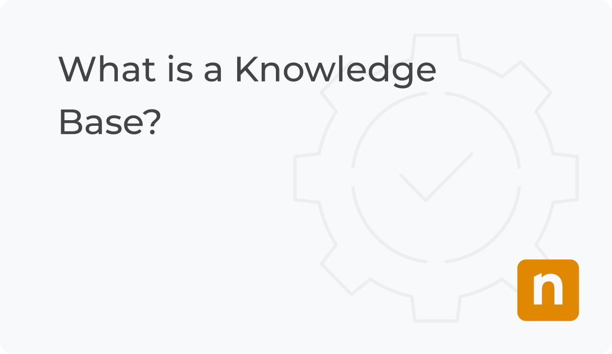 what is a Knowledge Base blog banner