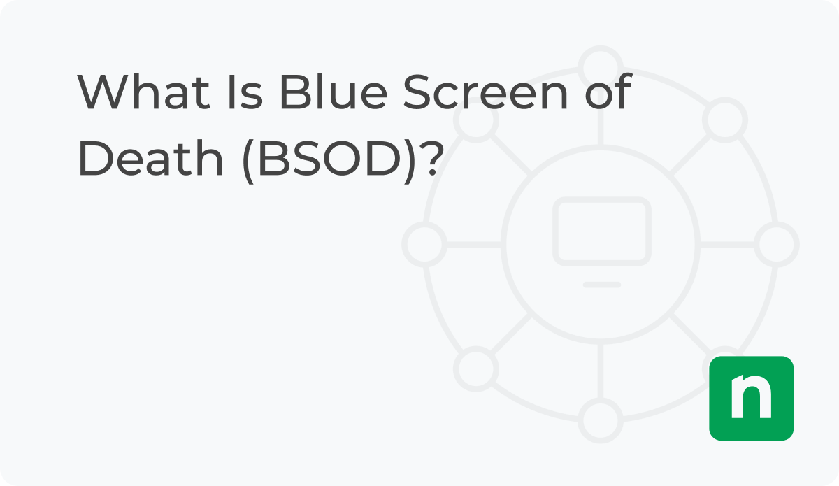 What Is Blue Screen of Death (BSOD) Blog banner