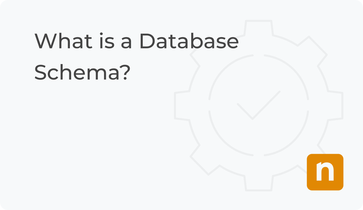 What is a Database Schema blog banner image