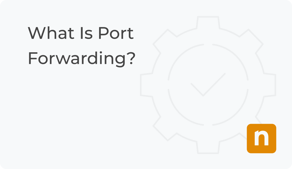 what is Port Forwarding blog banner image