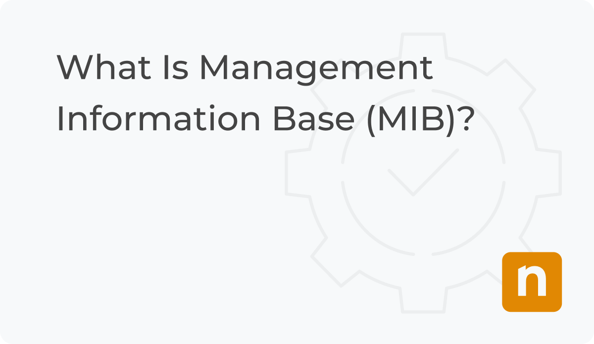 What Is Management Information Base blog banner