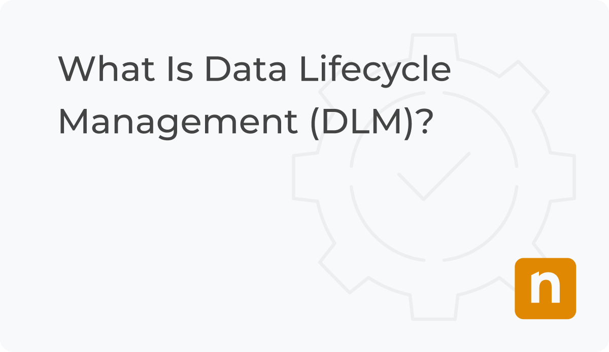 Data lifecycle management blog banner image