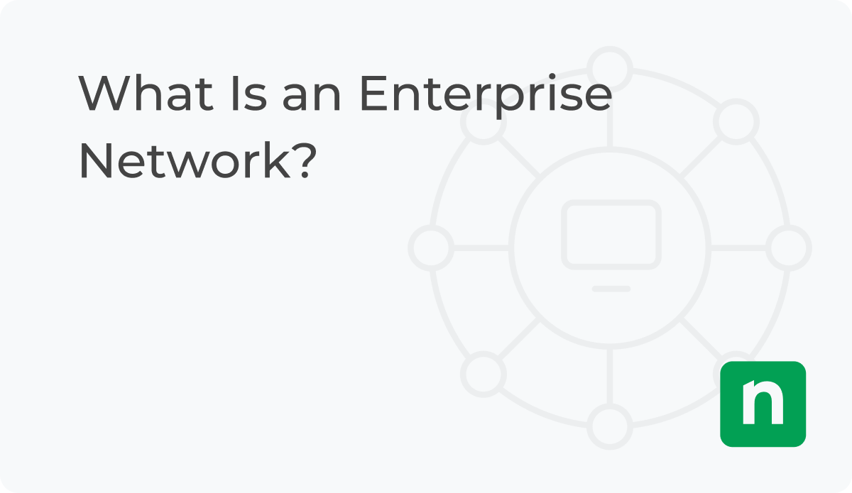 what is an Enterprise Network blog banner image