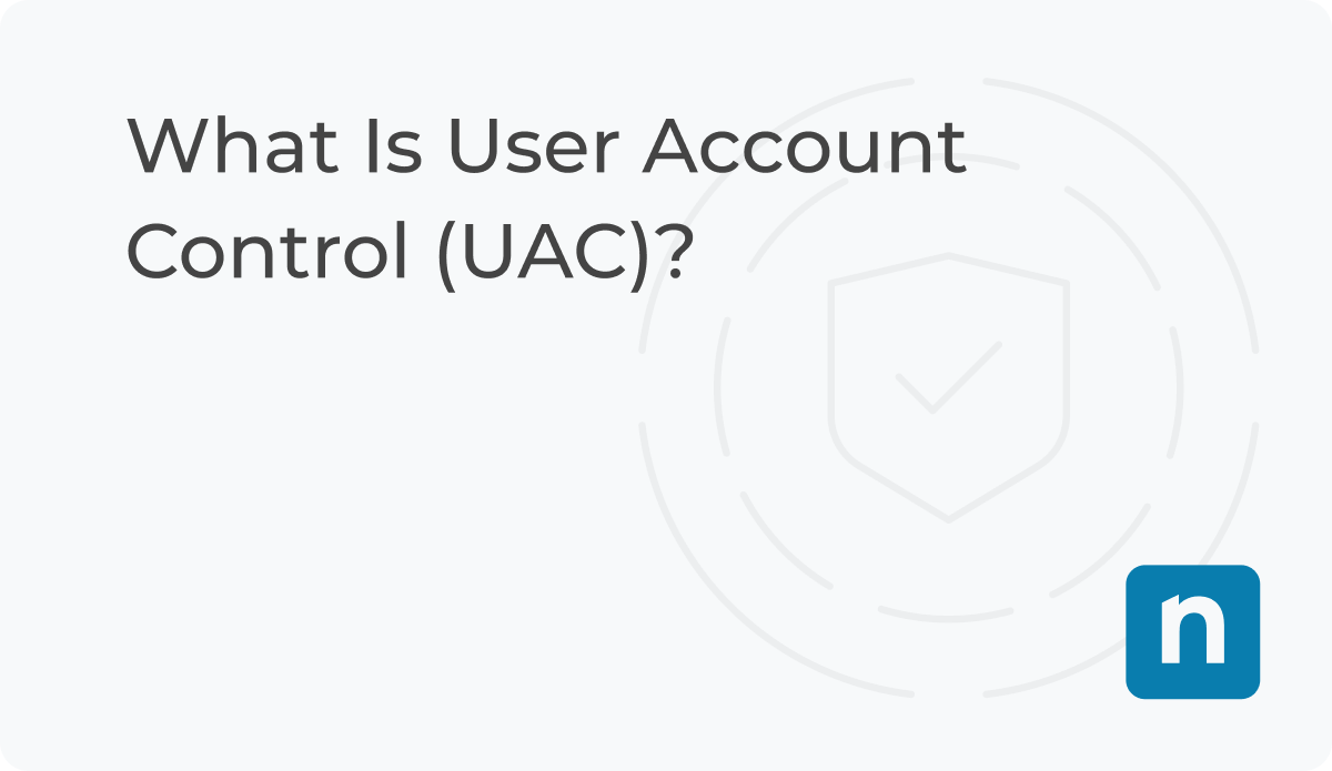 what is User Account Control blog banner image