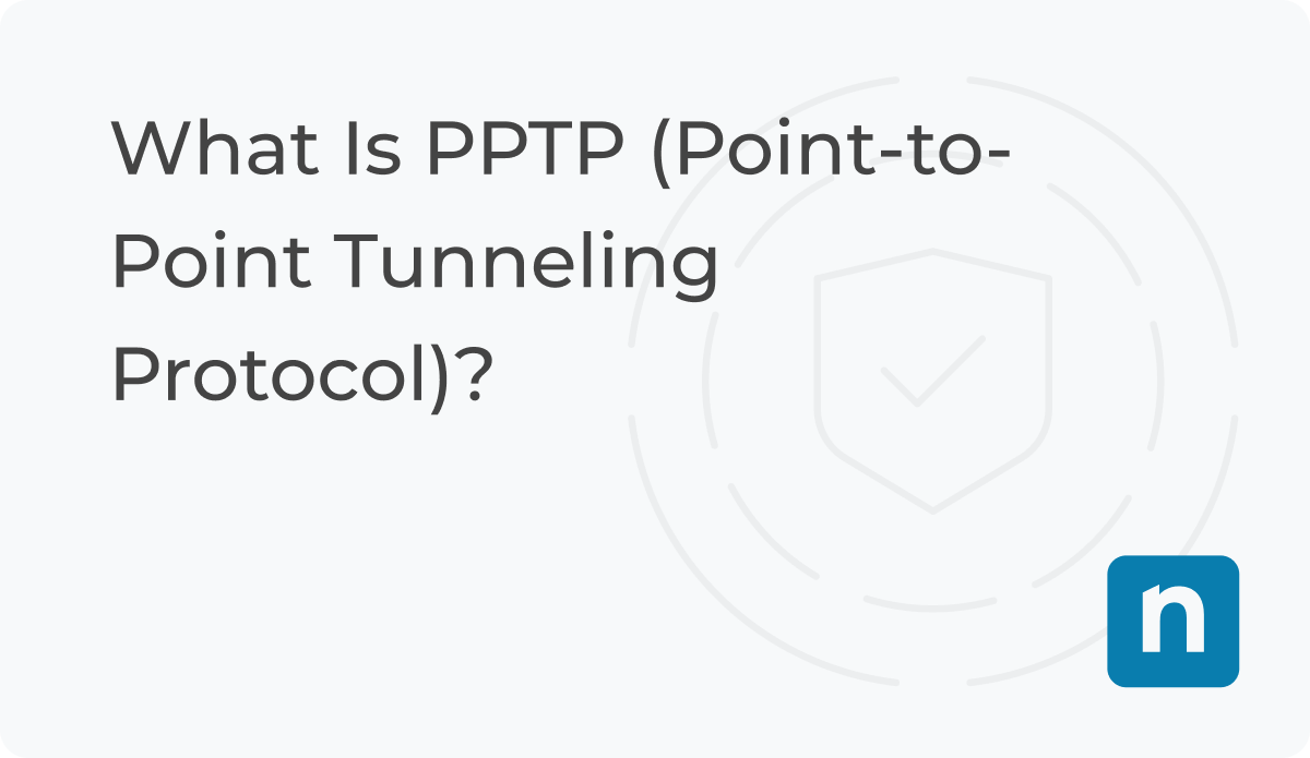Point-to-Point Tunneling Protocol blog banner image