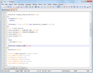 notepad++ open source software