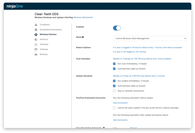 Windows Management - NinjaOne