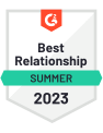 G2 Best Relationship Summer 2023
