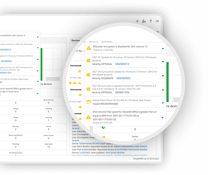 Scan, ESET Direct Endpoint Management plugin for NinjaOne