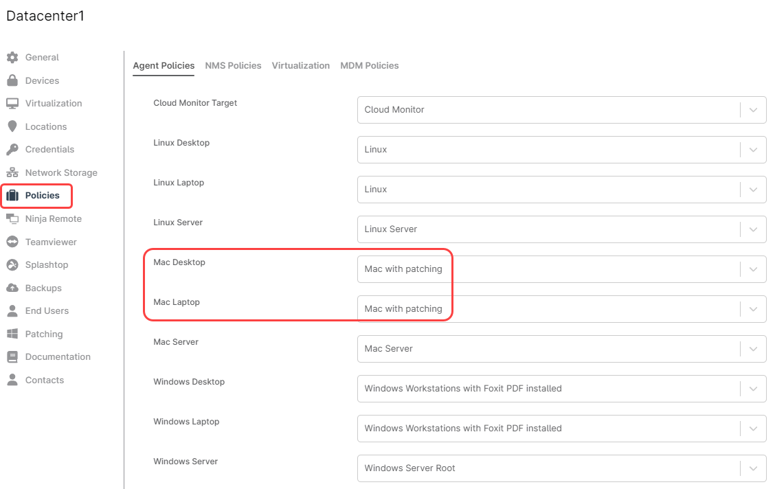 Ein Screenshot zeigt das Dashboard der Organisation