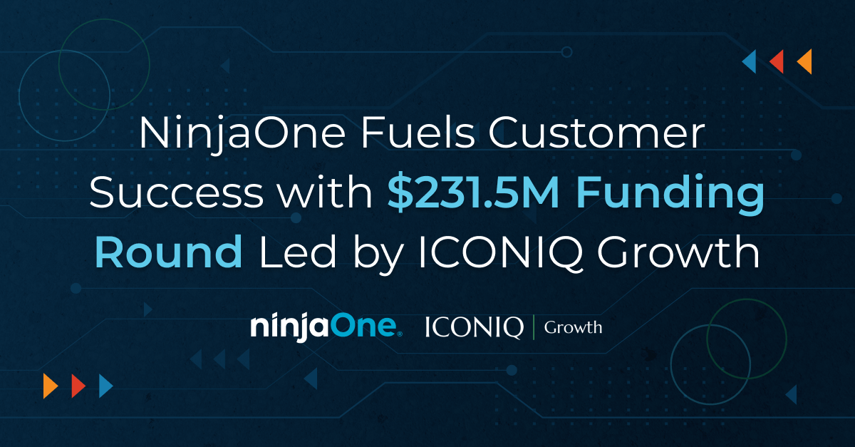 NinjaOne Fuels Customer Success with $231.5M Funding Round Led by ICONIQ Growth