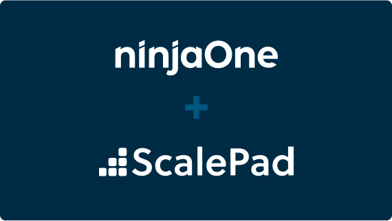 NinjaOne + ScalePad logo