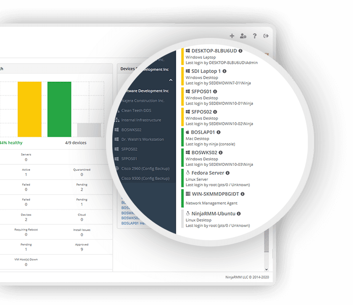 Multi-platform patching zoom print screen