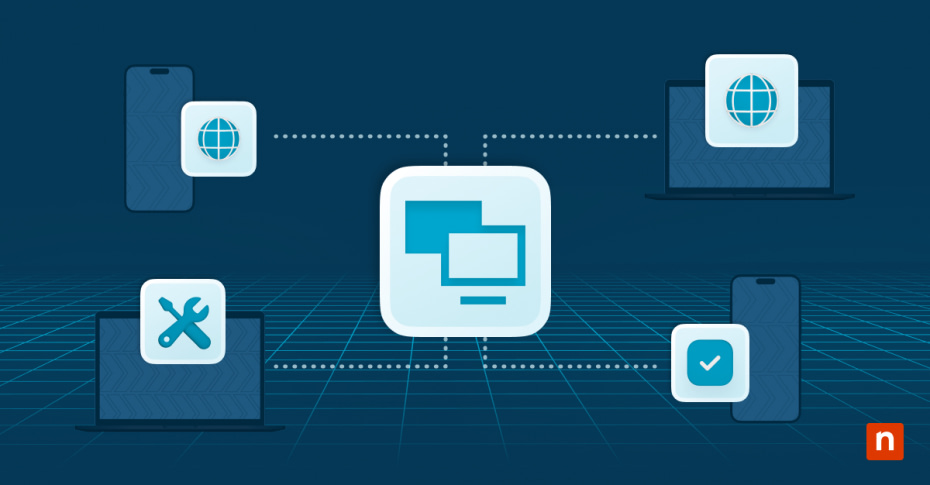 MDM remote actions illustration