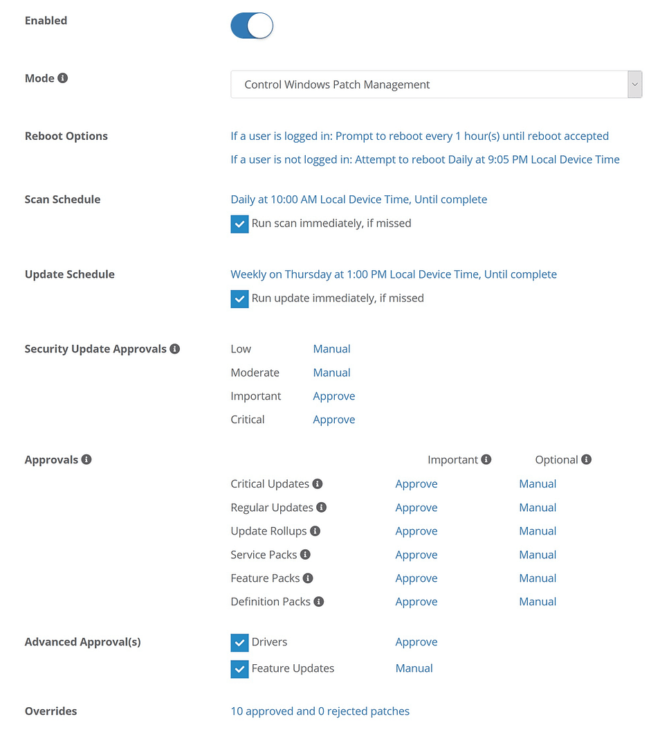 how to patch software and systems using ninjaone