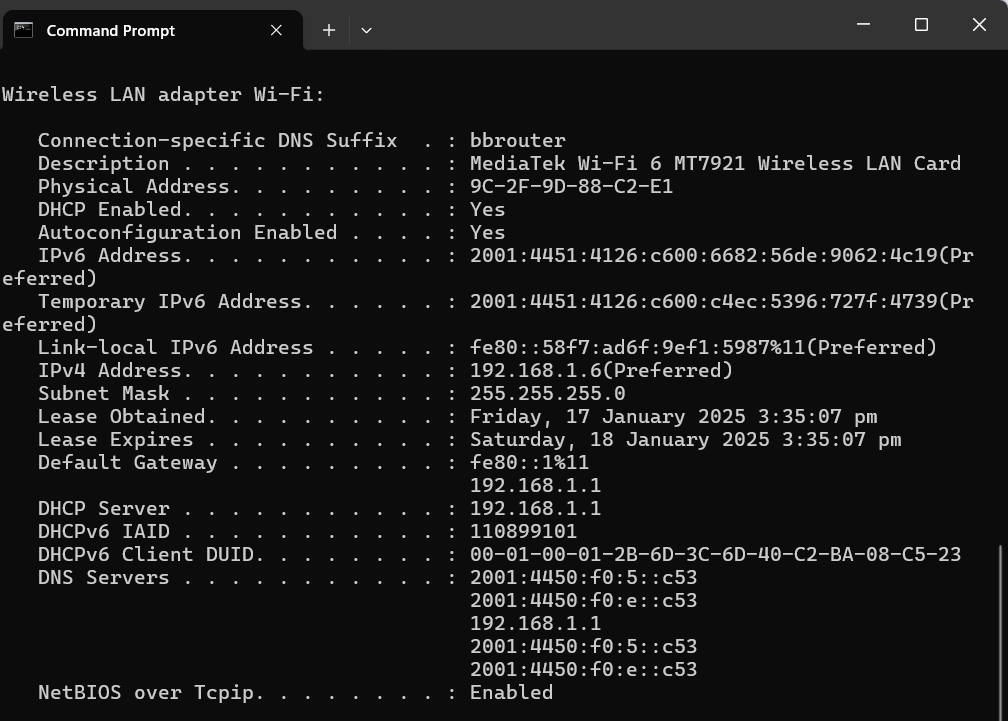 Command Prompt