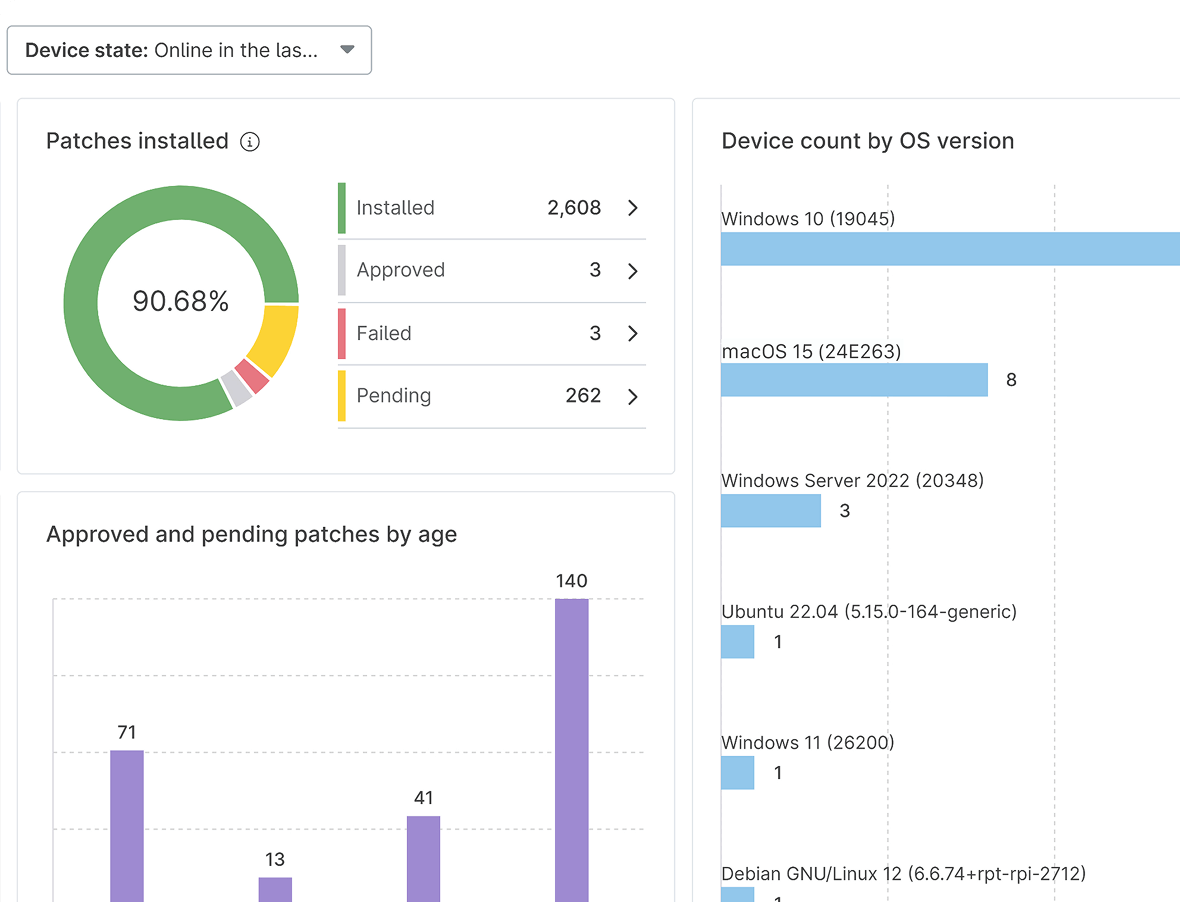 Multi-OS Patching product screenshot Multi-OS Patching product screenshot