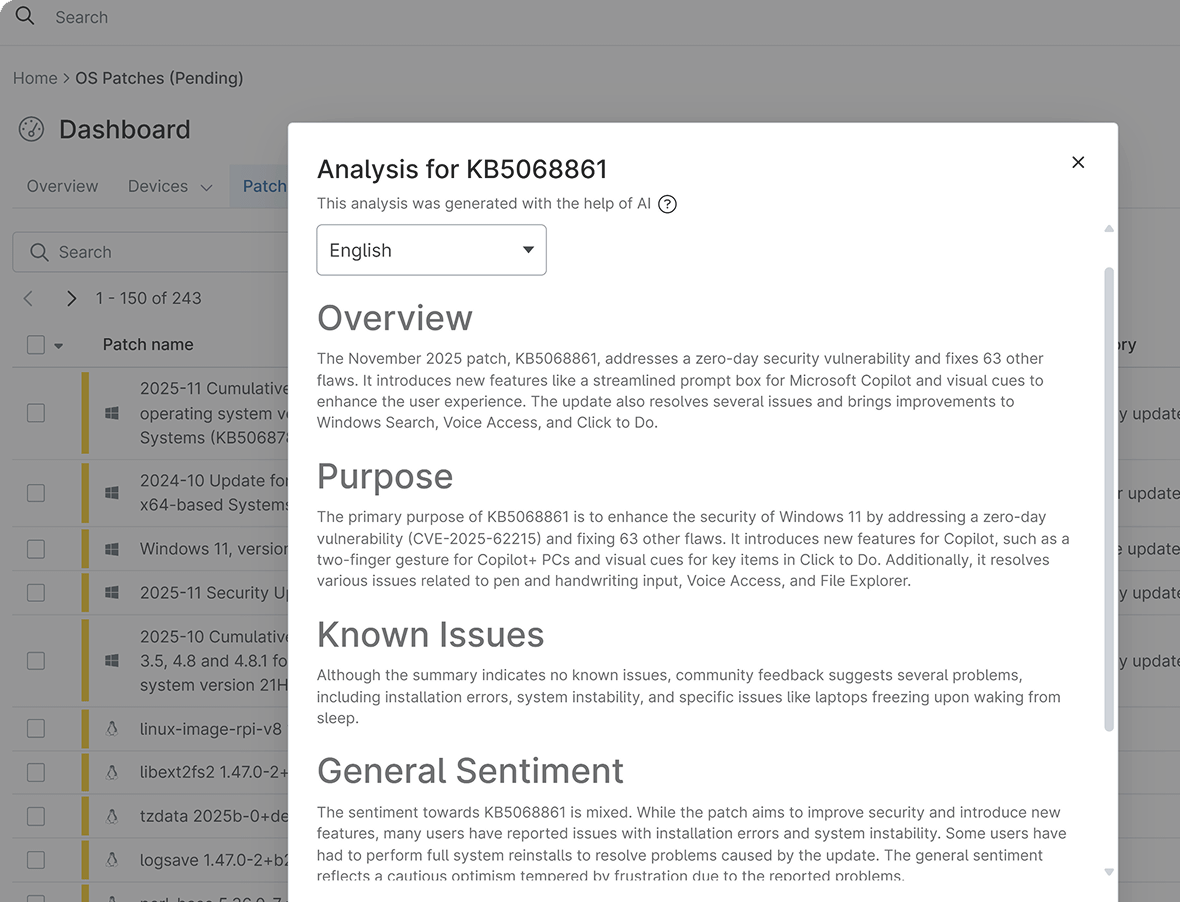 Patch AI product screenshot Patch AI product screenshot