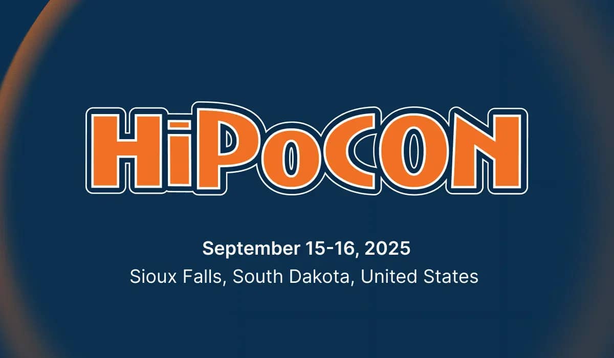 HiPoCON 2025, September 15–16 in Sioux Falls, South Dakota, United States