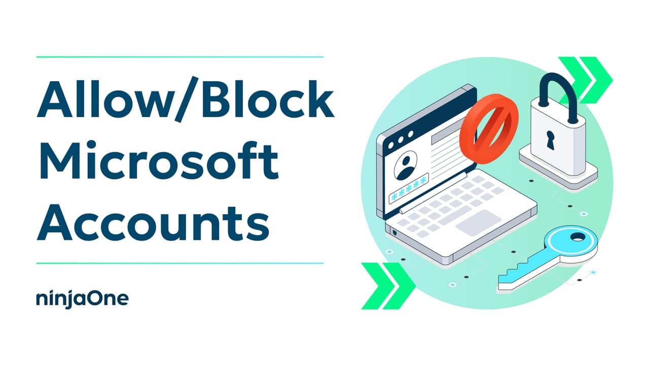 How To Allow Or Block Microsoft Accounts In Windows 10 | IT Video Hub ...
