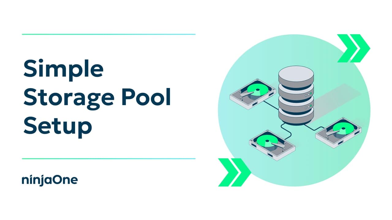 How to Add Disks to Storage Pool in Windows 10 | IT Video Hub | NinjaOne