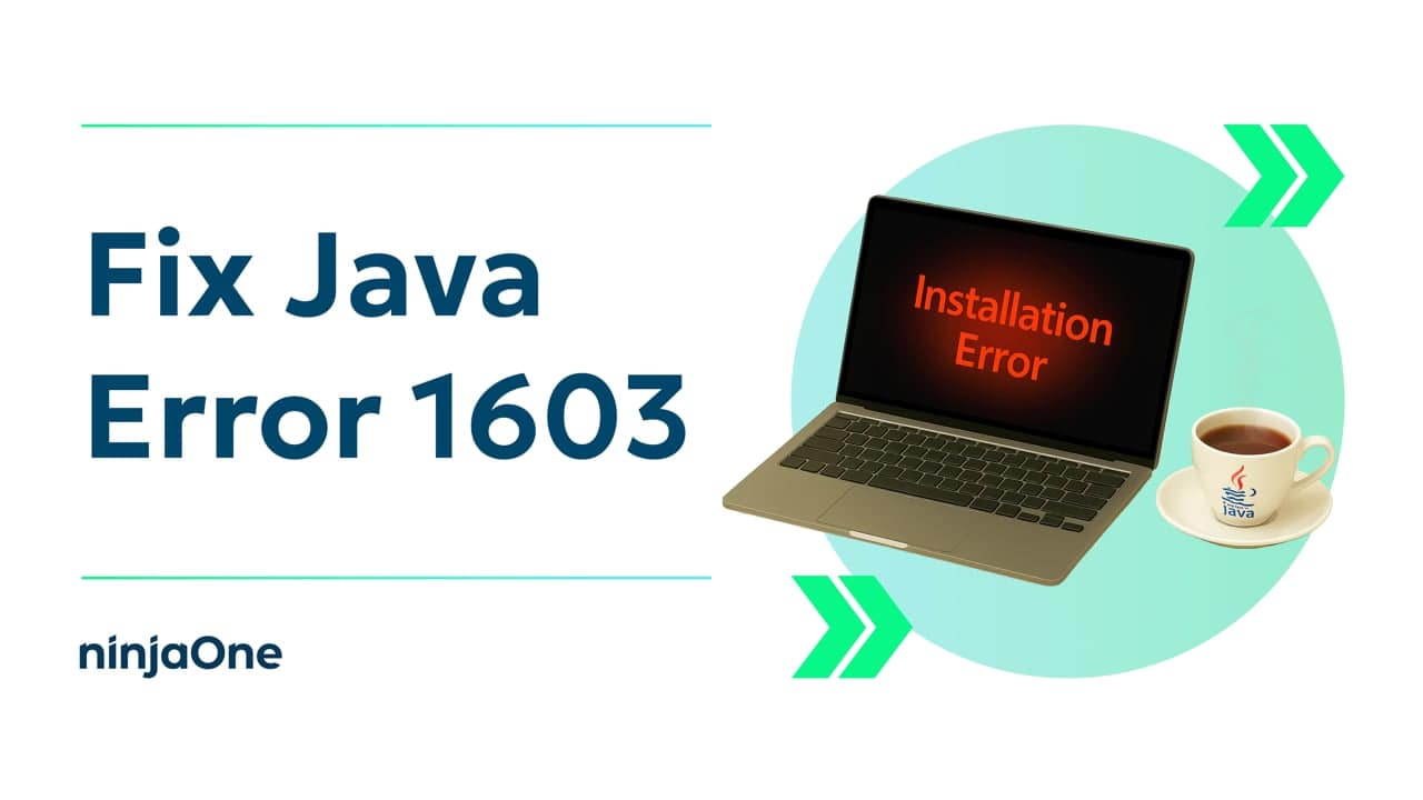 How to Fix Java SE Development Kit Installation Error 1603 in Windows ...