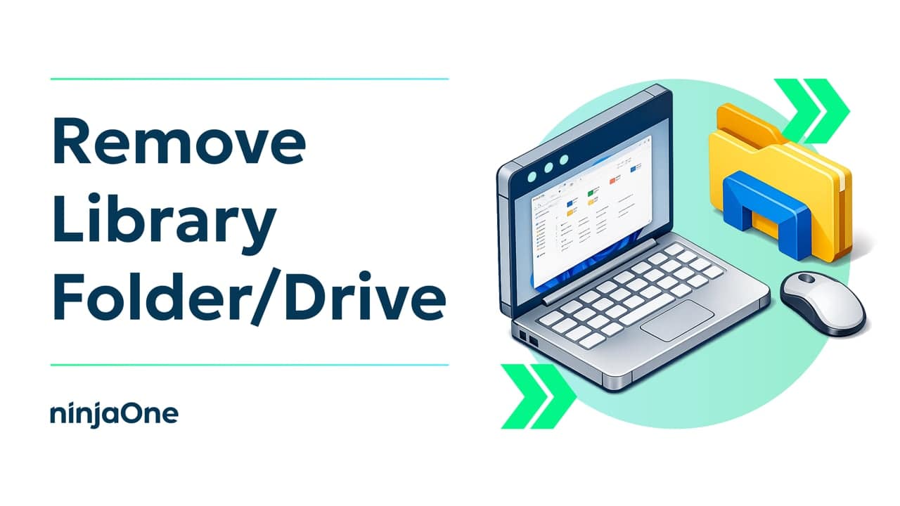 How to Remove a Folder or Drive from a Library in Windows | IT Video ...