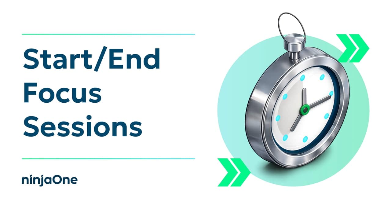 How To Start and End Focus Sessions in Windows 11 | IT Video Hub | NinjaOne