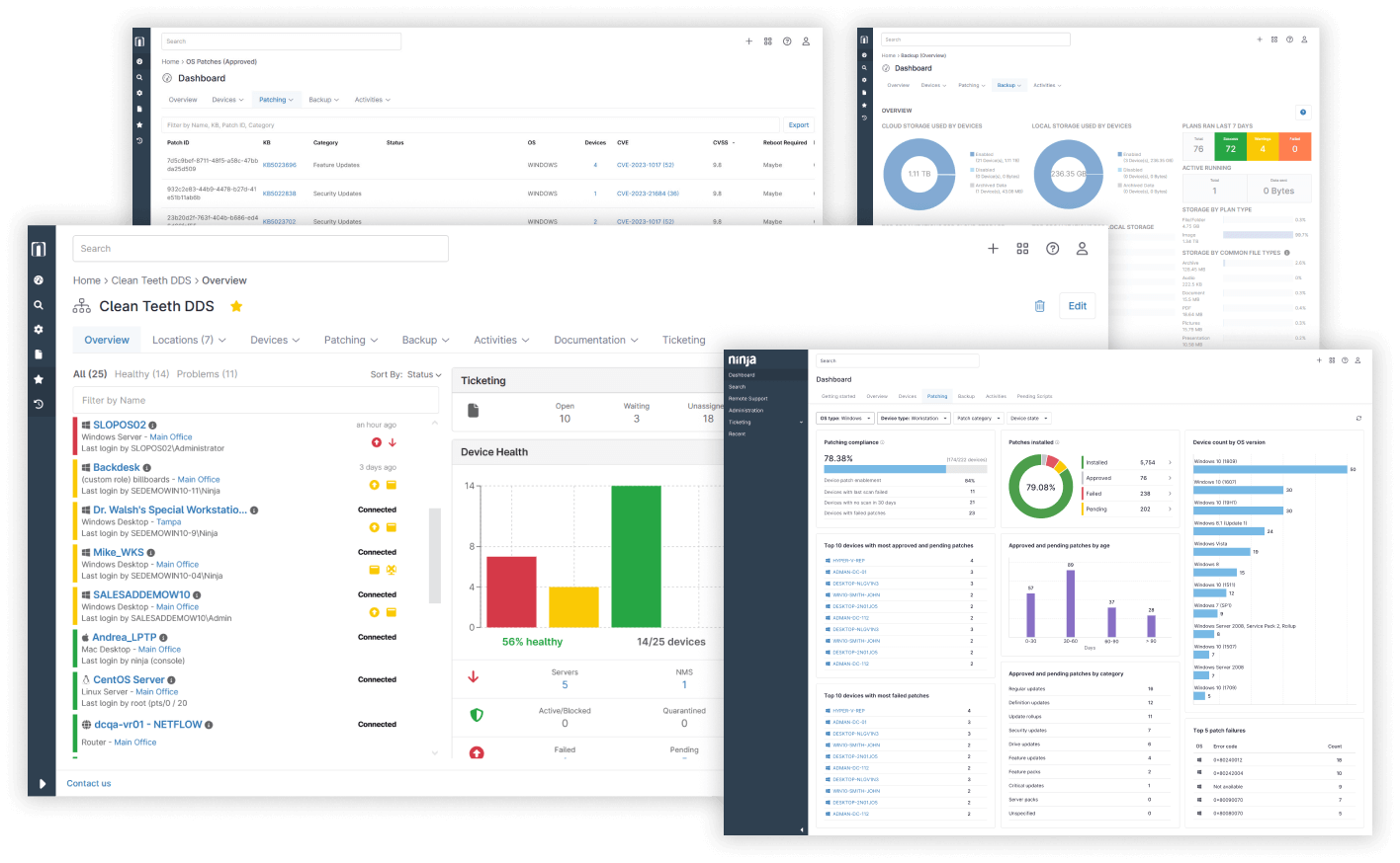 Screenshot von Vulnerability Management & Mitigation Software für einen Blog über Assess & Remediate Vulnerabilities