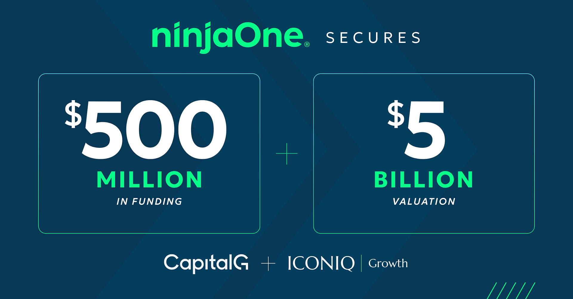 NinjaOne Secures $5 Billion Valuation and $500 Million Funding to Redefine Automated Endpoint Management 