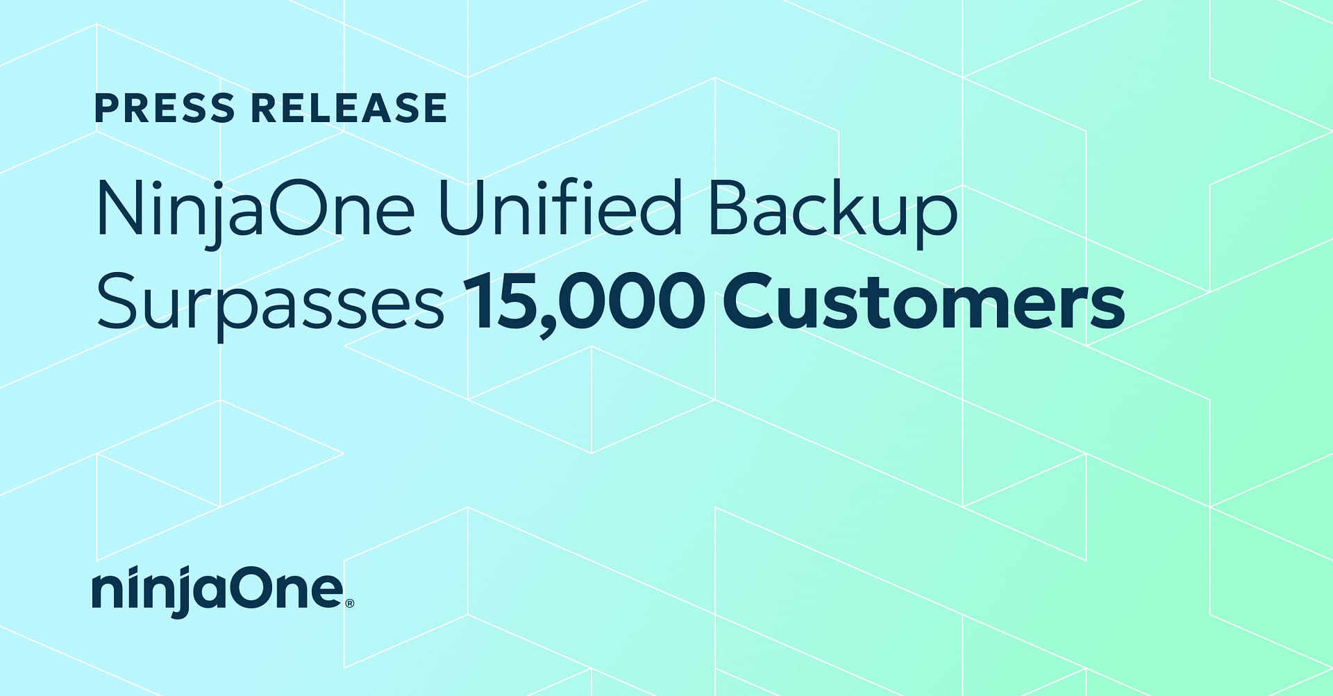 NinjaOne Unified Backup Surpasses Fifteen Thousand Customers ninjaone backup