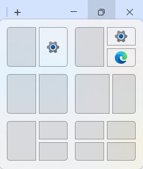 Windows 11 Snap Layouts
