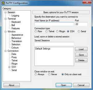 Putty Open-Source-Software