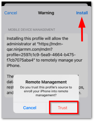 Trust Remote Management