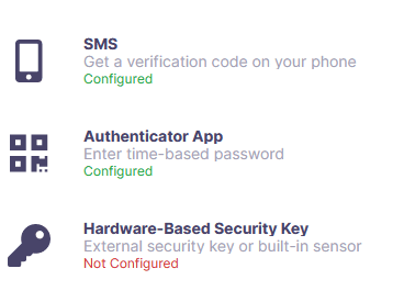 Authenticators