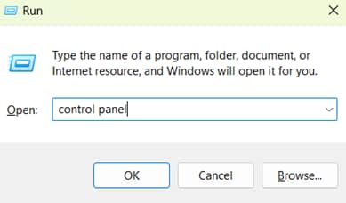 Abrir o Painel de Controle
