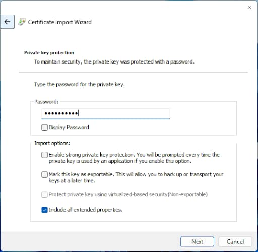 Password