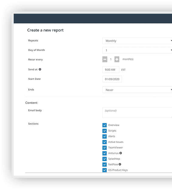 Reporting Report Builder zoom print screen