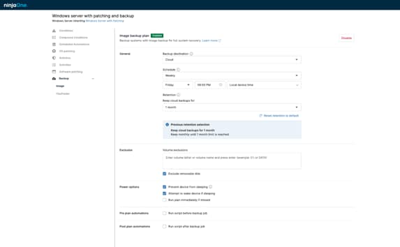 OS Image Backup and Restore