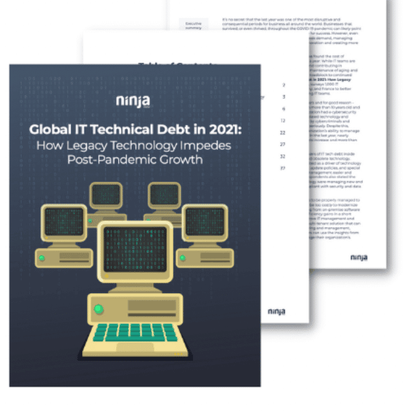 Global IT Technical Debt in 2021