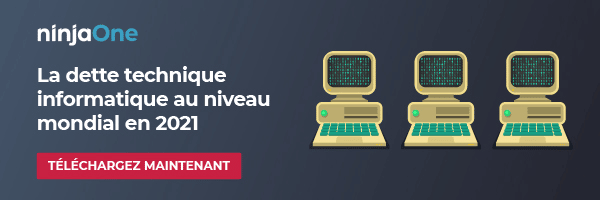 La Dette Technique Informatique au Niveau Mondial en 2021